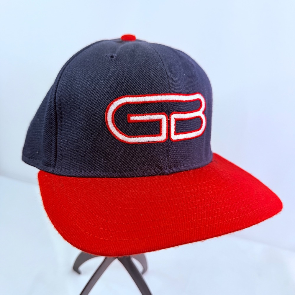 Vintage Greenville Braves Minor League Baseball Snapback Hat D-Long Navy Red USA